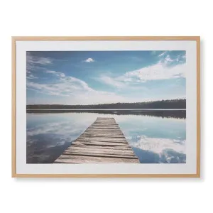 Stillness Framed Wall Art - 120 x 5 x 90cm by Elme Living, a Painted Canvases for sale on Style Sourcebook