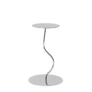 Marais Candle Holder Silver - 20cm by James Lane, a Candle Holders for sale on Style Sourcebook