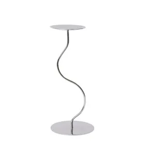 Marais Candle Holder Silver - 30cm by James Lane, a Candle Holders for sale on Style Sourcebook