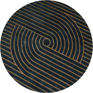 Zeus Round Rug Harpoon by The Rug Collection, a Contemporary Rugs for sale on Style Sourcebook