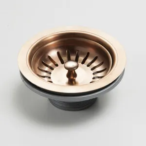 Basket Waste With Extended Screw Length | Made From Gunmetal In Copper By Oliveri by Oliveri, a Kitchen Sinks for sale on Style Sourcebook