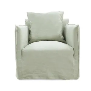 Como Rocker Swivel Chair Linen Oatmeal by James Lane, a Chairs for sale on Style Sourcebook