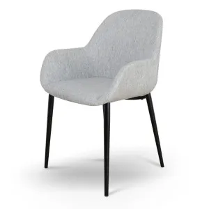 Lynton Fabric Dining chair - Silver Grey by Interior Secrets - AfterPay Available by Interior Secrets, a Dining Chairs for sale on Style Sourcebook