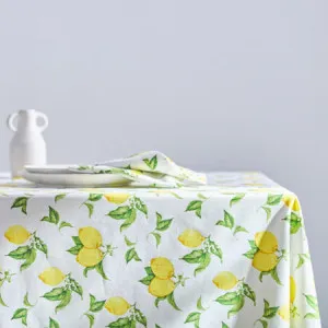 Canningvale Cucina Tablecloth - White, 150 x 320cm, 100% Cotton by Canningvale, a Table Cloths & Runners for sale on Style Sourcebook