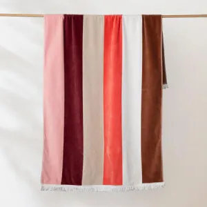 Canningvale Sorrentina Beach Towel - Brown, Velour by Canningvale, a Sheets for sale on Style Sourcebook