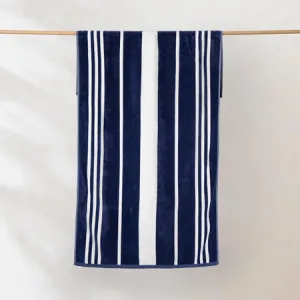 Canningvale Sorrentina Beach Towel - Blue, Velour by Canningvale, a Sheets for sale on Style Sourcebook