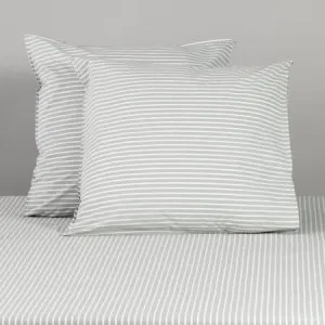 Canningvale Modella Stripe Pillowcase Pair - Green, European, 100% Cotton by Canningvale, a Sheets for sale on Style Sourcebook