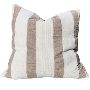 RESTOCK MARCH | Palma Corduroy Cushion 55cm Square - Off White | Nude by Macey & Moore, a Cushions, Decorative Pillows for sale on Style Sourcebook