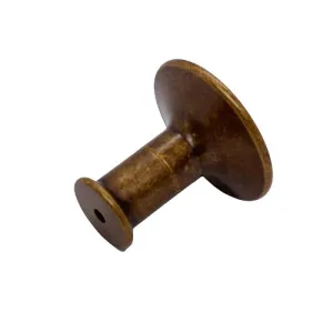 Luna Brass Wall Hook - Tumbled Bronze by Temple & Webster, a Wall Shelves & Hooks for sale on Style Sourcebook