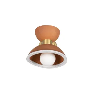 Nakaii Terracotta & White Wall Light by Mullan, a Wall Lighting for sale on Style Sourcebook