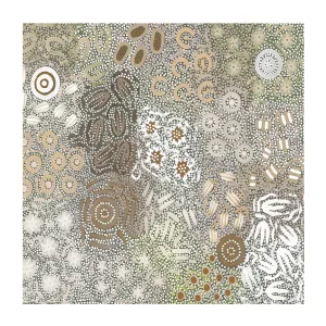 Grandmothers Country, Green Tone , By Azeza Possum by Gioia Wall Art, a Aboriginal Art for sale on Style Sourcebook