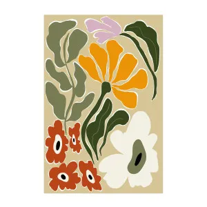 Mid Century Bloomscape , By Miho Art Studio by Gioia Wall Art, a Prints for sale on Style Sourcebook