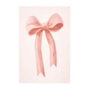 Pink Bow , By Lady Hana by Gioia Wall Art, a Prints for sale on Style Sourcebook