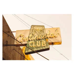 The Continental Club , By Bethany Young by Gioia Wall Art, a Prints for sale on Style Sourcebook