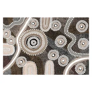 The Dreaming, Style E, Brown Tones by Gioia Wall Art, a Aboriginal Art for sale on Style Sourcebook