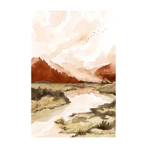 The Hills That Shelter Us , By Amberlynn Lillie by Gioia Wall Art, a Prints for sale on Style Sourcebook