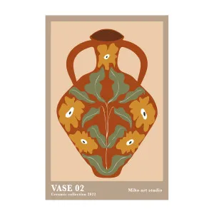 Vase, Style B , By Miho Art Studio by Gioia Wall Art, a Prints for sale on Style Sourcebook