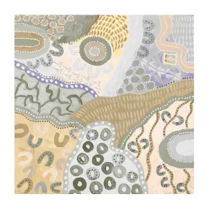 Vibrancy, Style B , By Caitlyn Davies-Plummer by Gioia Wall Art, a Aboriginal Art for sale on Style Sourcebook