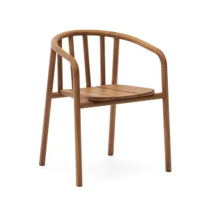 Turqueta stackable chair made from solid teak wood FSC 100% by Kave Home, a Outdoor Chairs for sale on Style Sourcebook