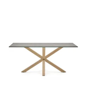 New Argo table 160x90, Hightech Porcelain Iron Moss by Kave Home, a Dining Tables for sale on Style Sourcebook