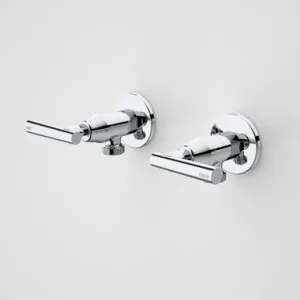 Elegance Lever Washing Machine Set (Pair) Lead Free | Made From Brass In Chrome Finish By Caroma by Caroma, a Laundry Taps for sale on Style Sourcebook