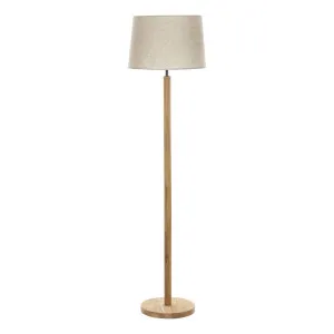 Briar Floor Lamp 40x155cm in Natural by OzDesignFurniture, a Floor Lamps for sale on Style Sourcebook