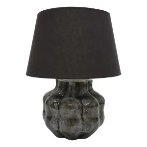 Bronte Table Lamp 50x63cm in Grey by OzDesignFurniture, a Table & Bedside Lamps for sale on Style Sourcebook