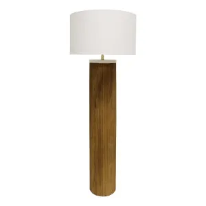 Anikki Floor Lamp 25x162cm in Natural by OzDesignFurniture, a Floor Lamps for sale on Style Sourcebook