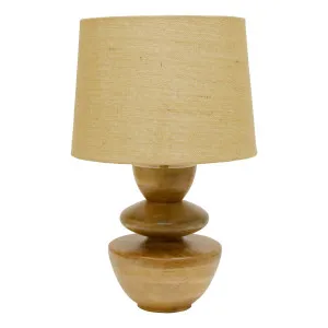 Aurel Table Lamp 23x56cm in Natural by OzDesignFurniture, a Table & Bedside Lamps for sale on Style Sourcebook