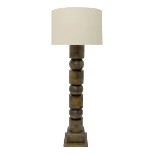 Durad Floor Lamp 30x167cm in Walnut by OzDesignFurniture, a Floor Lamps for sale on Style Sourcebook