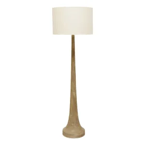 Dua Floor Lamp 30x170cm in Natural / Beige by OzDesignFurniture, a Floor Lamps for sale on Style Sourcebook