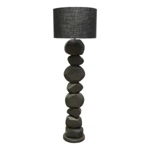 Boulder Floor Lamp 26x162cm in Black by OzDesignFurniture, a Floor Lamps for sale on Style Sourcebook