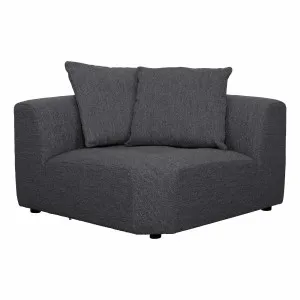 Rubin Sofa Corner in Het Charcoal by OzDesignFurniture, a Sofas for sale on Style Sourcebook