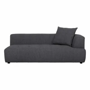 Rubin Sofa 3 Seater End RHF in Het Charcoal by OzDesignFurniture, a Sofas for sale on Style Sourcebook