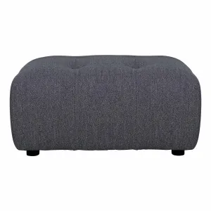 Rubin Ottoman in Het Charcoal by OzDesignFurniture, a Ottomans for sale on Style Sourcebook