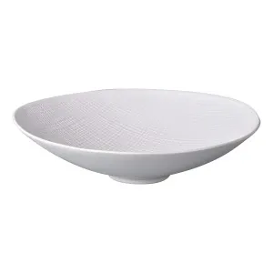 Cora Bowl 37x9.5cm in White by OzDesignFurniture, a Decorative Plates & Bowls for sale on Style Sourcebook