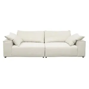 Midtown 4 Seater Sofa - Natural Linen by CAFE Lighting & Living, a Sofas for sale on Style Sourcebook