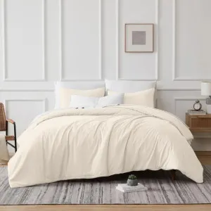 Renee Taylor 700 Thread Count Tencel Lyocell Fibre and Cotton Ivory Quilt Cover Set by null, a Quilt Covers for sale on Style Sourcebook