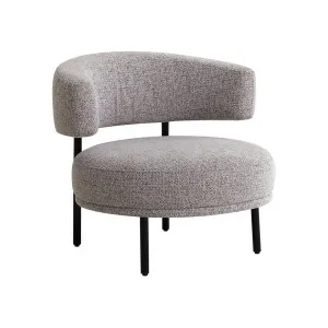 Emma Fabric Armchair - Mountain Grey by Calibre Furniture, a Chairs for sale on Style Sourcebook