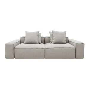 Riley Boucle Pumice Modular Sofa - 2 Seater by James Lane, a Sofas for sale on Style Sourcebook