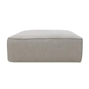 Riley Boucle Pumice Modular Small Ottoman by James Lane, a Ottomans for sale on Style Sourcebook