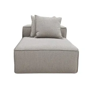 Riley Boucle Pumice Module Chaise by James Lane, a Sofas for sale on Style Sourcebook