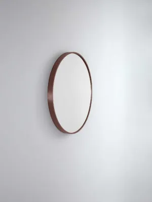 Modern Round Coloured Frame Bathroom Mirror - 7 colour options - 81cm Nordic Gold by Luxe Mirrors, a Vanity Mirrors for sale on Style Sourcebook