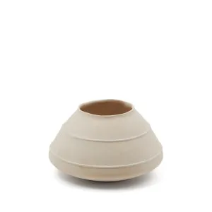 Sylan papier mâché vase in white 40 cm by Kave Home, a Vases & Jars for sale on Style Sourcebook