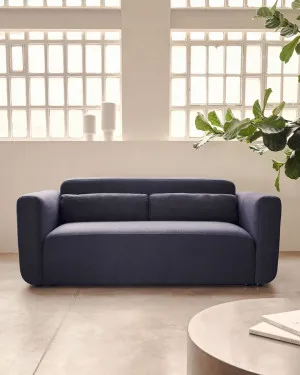 Neom 2 seater modular sofa in blue, 188 cm by Kave Home, a Sofas for sale on Style Sourcebook