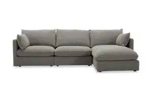 Loft Mini Right Chaise Sofa, Florence Grey, by Lounge Lovers by Lounge Lovers, a Sofas for sale on Style Sourcebook