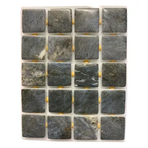 Zen Stone Dolerite Glass Natural Product Gloss Mosaic Tile by Beaumont Tiles, a Mosaic Tiles for sale on Style Sourcebook