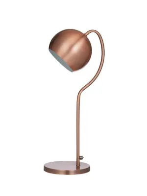 Felix Desk Lamp - Copper by Interior Secrets - AfterPay Available by Interior Secrets, a Lamps for sale on Style Sourcebook