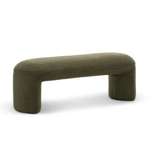 Remi 120cm Bench Seat, Teddy Moss by L3 Home, a Benches for sale on Style Sourcebook