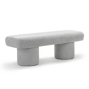 Nico 140cm Bench Seat, Hail Grey by L3 Home, a Benches for sale on Style Sourcebook